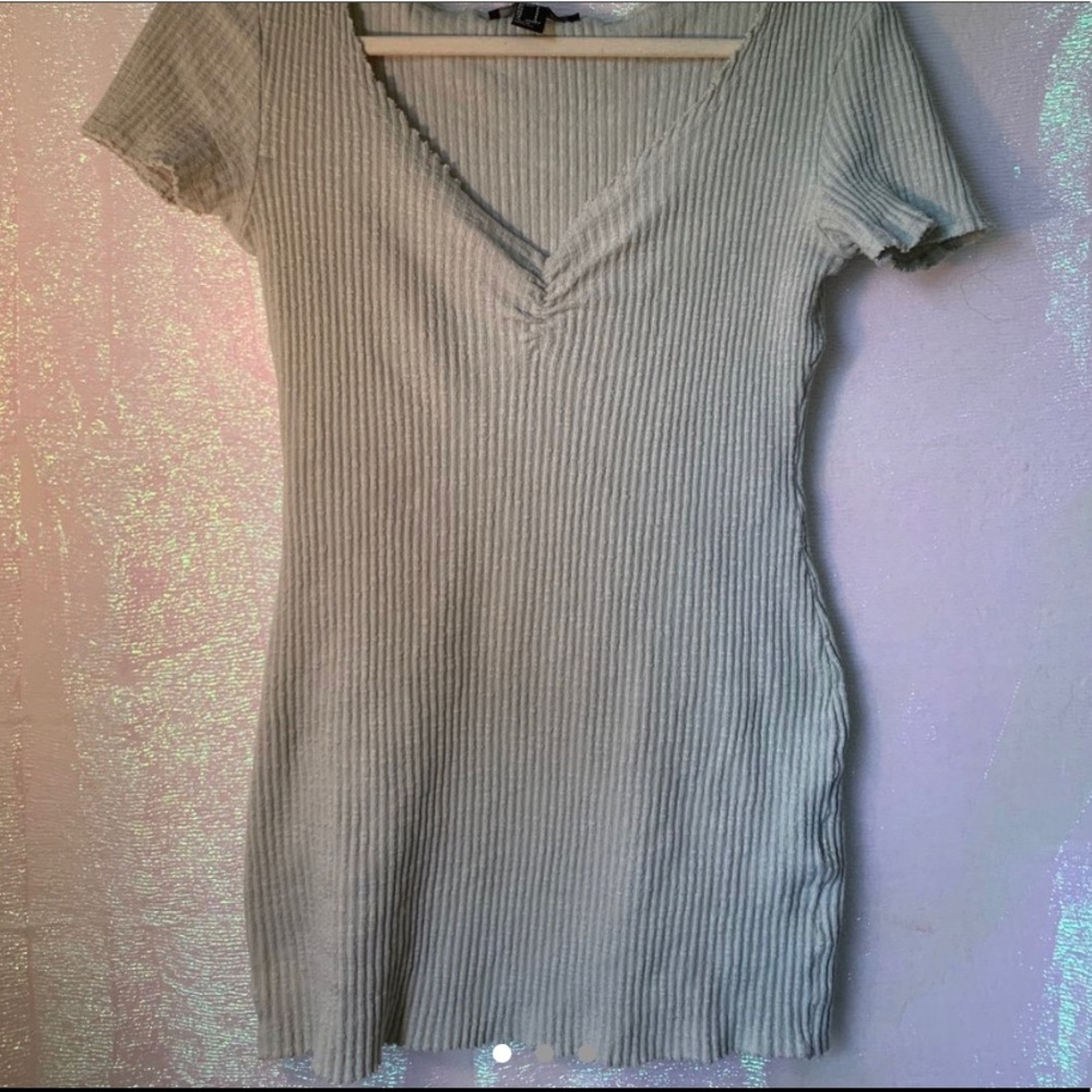 Sage Green Mini Dress Forever 21